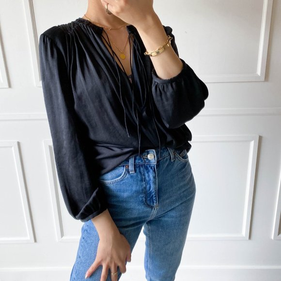 IRO Silky Blouse Small 36 - Picture 4 of 13